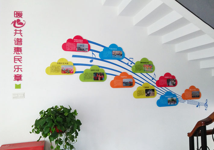 長沙背景墻制作